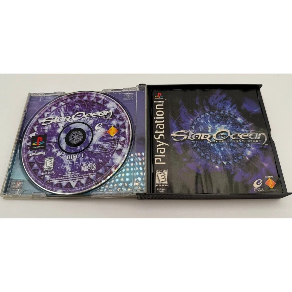 Star Ocean The Second Story PS1 Game The Last Hope International Strategy Guide
